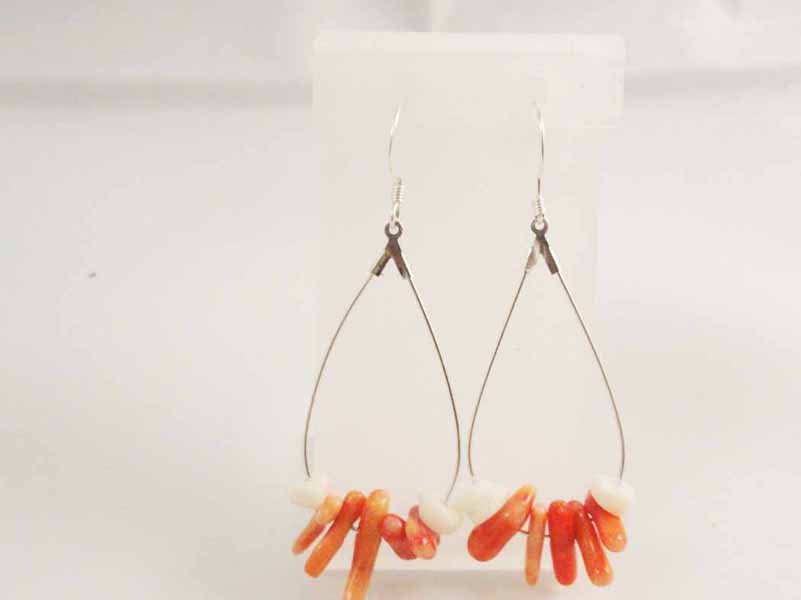 Bamboo Coral Earring