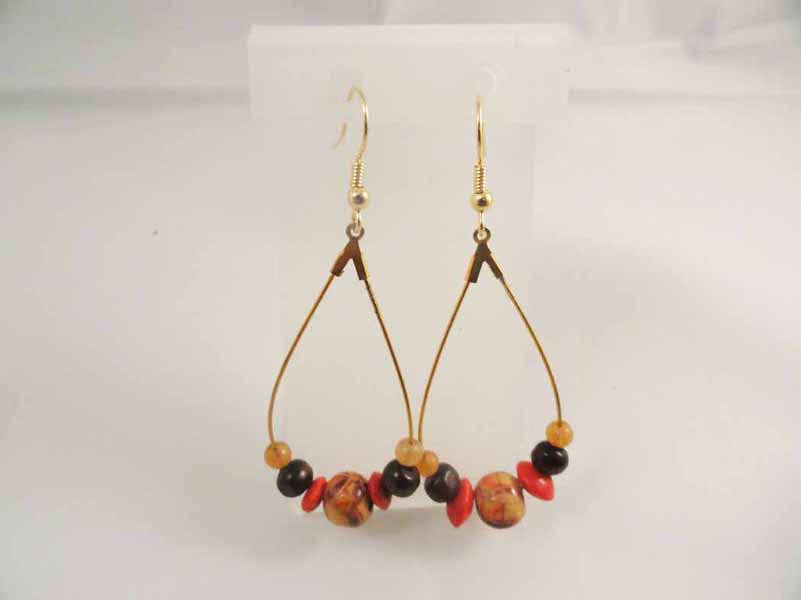 Basketball Hand Painted Wood Dangle Earrings – Long Lost Sister Boutique